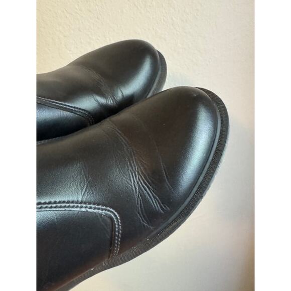 Dr. Martens Chelsea Black Flora Boot Vegan Leather 6 - Picture 4 of 12